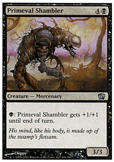 (英)原始のシャンブラー / Primeval Shambler【8ED】 No.156