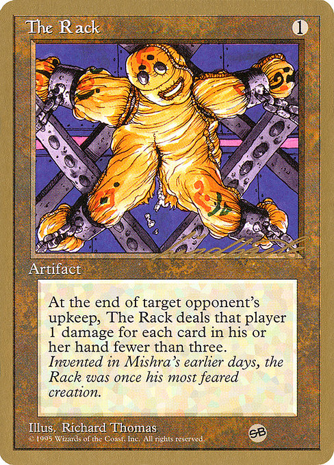 (英)拷問台 / The Rack【PTC】 ProTour NewYork Decks 1996 Leon Linback サイドボード 金枠 No.217
