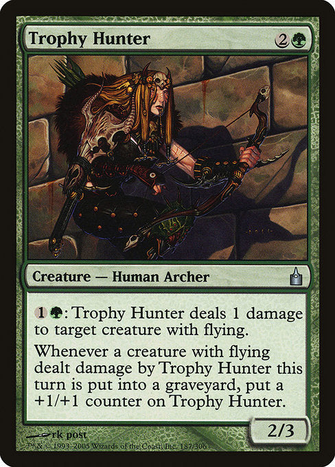 (英)【Foil】戦利品狩り / Trophy Hunter【RAV】 No.187