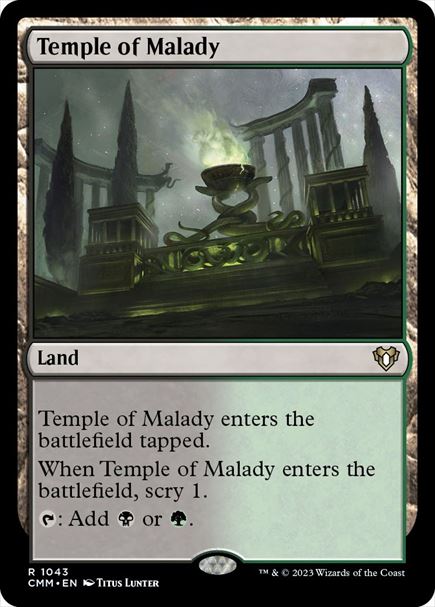 (英)疾病の神殿 / Temple of Malady【CMM】 No.1043
