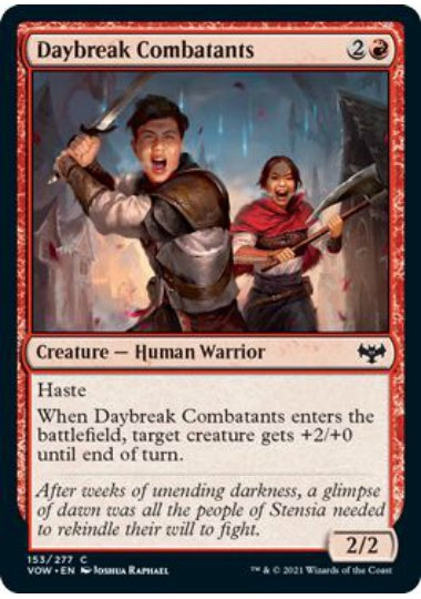 (英)夜明けの戦闘員 / Daybreak Combatants【VOW】 No.153