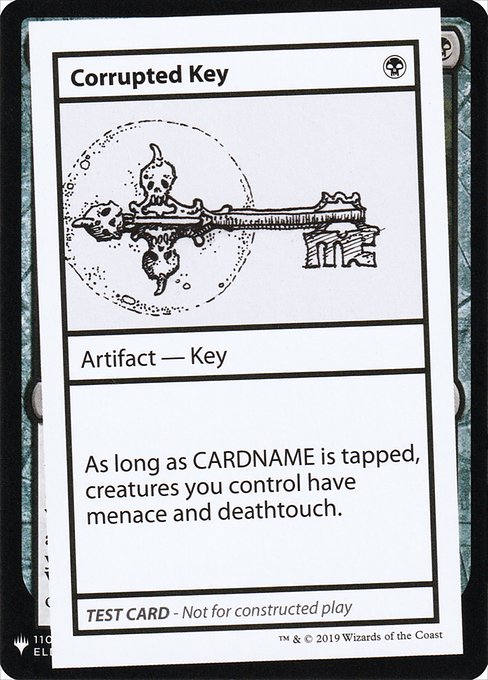 (英)Corrupted Key【MB1-TEST】 No.039