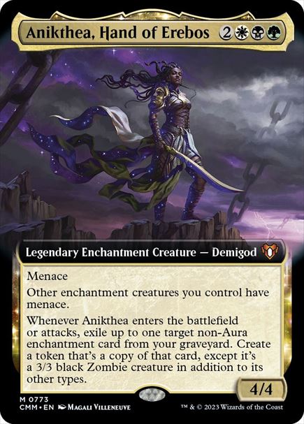 (英)【Foil】エレボスの手、アニクテア / Anikthea, Hand of Erebos ★拡張枠★ 【CMM】 No.0773