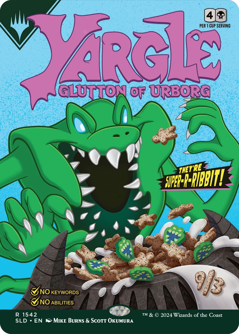 (英)【Foil】アーボーグの暴食、ヤーグル / Yargle, Glutton of Urborg【SLD】Just Add Milk: Second Helpings No.1542