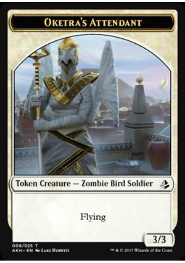 (英)オケチラの従者トークン / Oketra's Attendant Token【AKH-TOKEN】 No.009