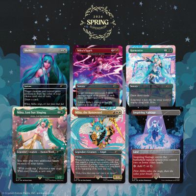 (英)Secret Lair x Hatsune Miku: Sakura Superstar EN 【BOX】 ※発送方法は「ゆうパック」を選択してください。