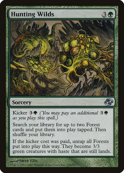 (英)【Foil】未開の狩り / Hunting Wilds【PLC】 No.130