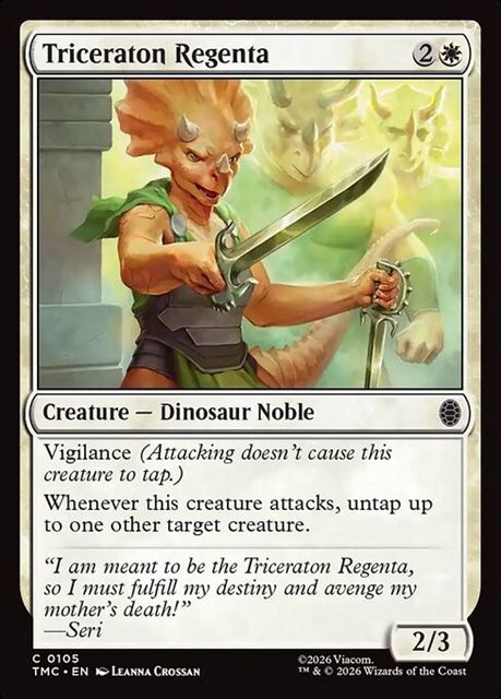 (英)Triceraton Regenta / Triceraton Regenta【TMC】 No.105