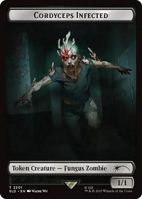 (英)【Foil】Cordyceps Infected Token【SLD】 Secret Lair x The Last of Us Part I No.2201