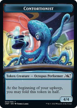 (英)曲芸師トークン / Contortionist Token【UNF-TOKEN】 No.004