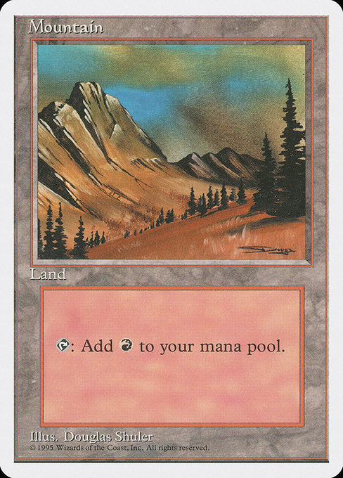 (英)山 / Mountain【4ED】 (RedMt) No.374