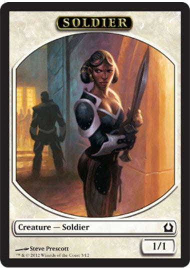 (英)兵士トークン / Soldier Token【RTR-TOKEN】 No.003