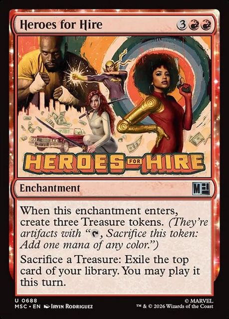 (英)ヒーローズ・フォー・ハイアー / Heroes for Hire【MSC】 No.688