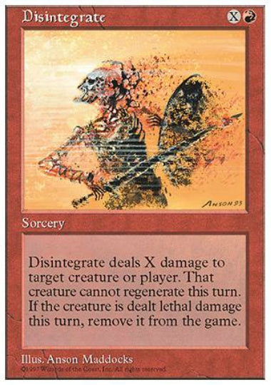 (英)分解 / Disintegrate【5ED】 No.219