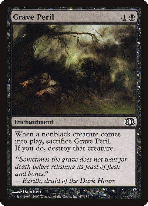 (英)【Foil】危険な墓 / Grave Peril【FUT】 No.067