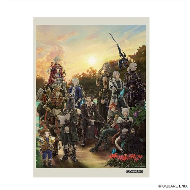 【サプライ】 ファイナルファンタジー　カードスリーブシリーズ　「FFXIV」（FFCSS-19） (100枚入り) ※5個以上購入の場合、発送方法は「ゆうパック」を選択してください。