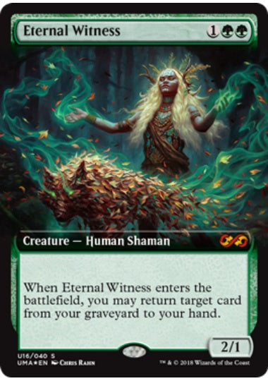 (英)【Foil】永遠の証人 / Eternal Witness【UMAUBT】 No.U16