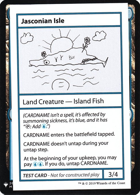 (英)Jasconian Isle【MB1-TEST】 No.117