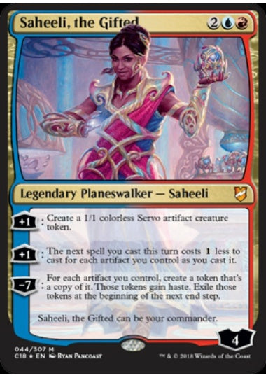 (英)【Foil】天智、サヒーリ / Saheeli, the Gifted【C18】 No.044