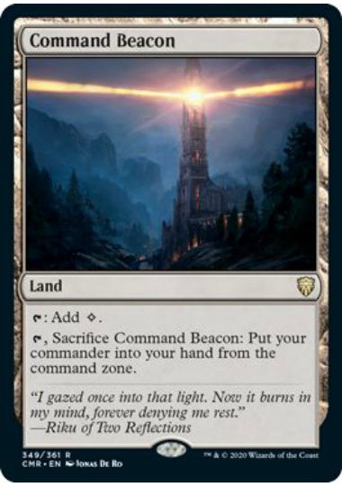 (英)【Foil】統率の灯台 / Command Beacon【CMR】 No.349