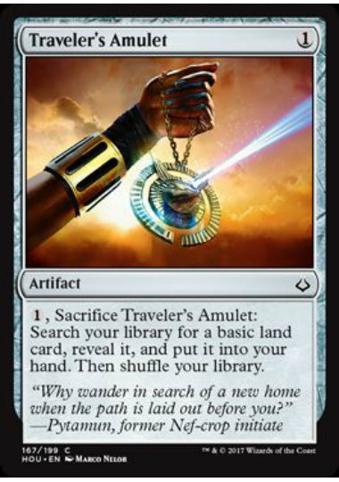 (英)【Foil】旅行者の護符 / Traveler's Amulet【HOU】 No.167