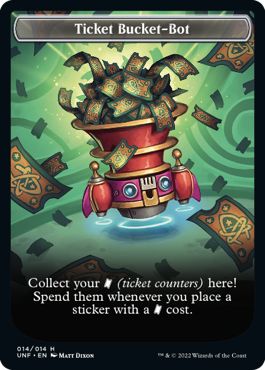 (英)Ticket Bucket-Bot Token【UNF-TOKEN】 No.014