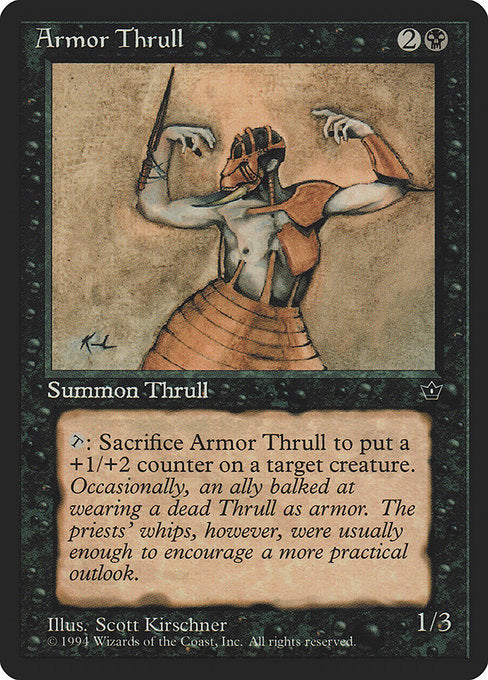 (英)Armor Thrull 【FEM】 (Scott Kirschner) No.033D
