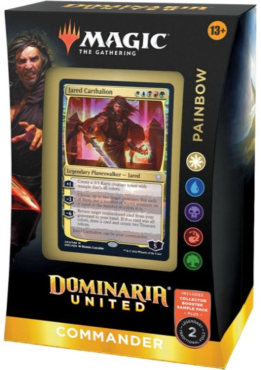 (英)団結のドミナリア 統率者デッキ「苦痛の虹」 / Dominaria United Commander Deck "Painbow"【BOX】 ※発送方法は「ゆうパック」を選択してください。