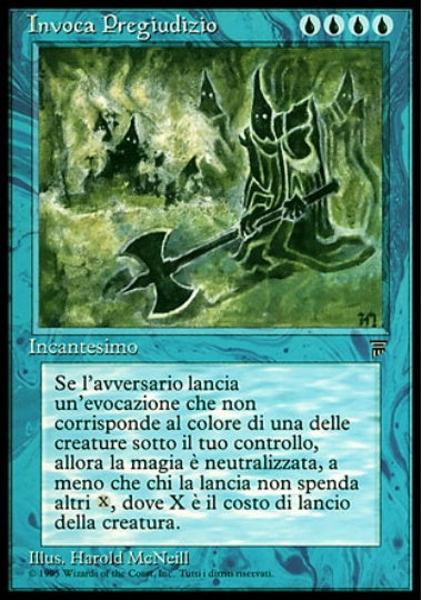 (イタリア語)Invoca Pregiudizio / Invoke Prejudice【LEG】 No.062