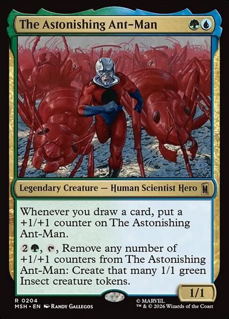 (英)アストニッシング・アントマン / The Astonishing Ant-Man【MSH】 No.204
