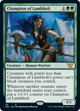 (英)ラムホルトの勇者 / Champion of Lambholt【NEC】 No.115