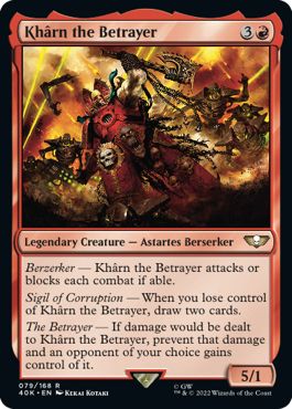(英)裏切者、カーン / Kharn the Betrayer【40K】 No.079