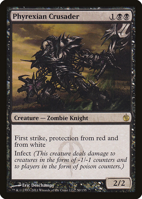 (英)ファイレクシアの十字軍 / Phyrexian Crusader【MBS】 No.050