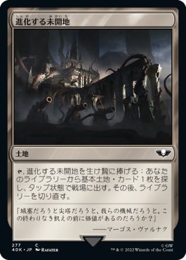 (日)進化する未開地 / Evolving Wilds【40K】 No.277