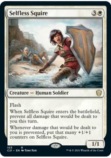 (英)無私の従者 / Selfless Squire【C21】 No.103