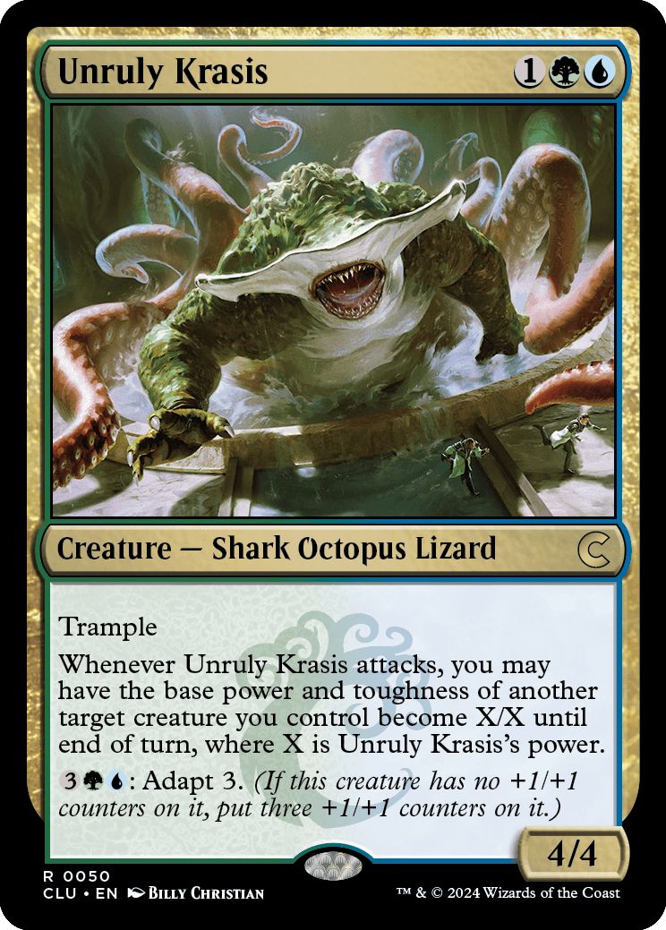 (英)Unruly Krasis【CLU】 No.050