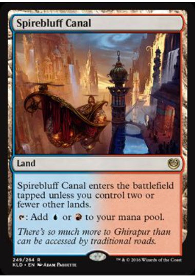 (英)【Foil】尖塔断の運河 / Spirebluff Canal【KLD】 No.249