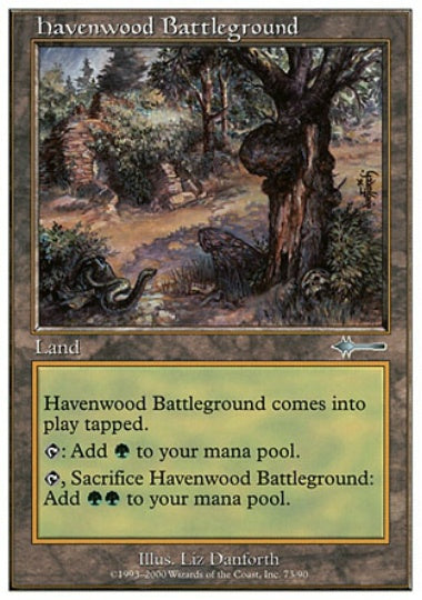 (英)ヘイヴンウッドの古戦場 / Havenwood Battleground【BD】 No.073