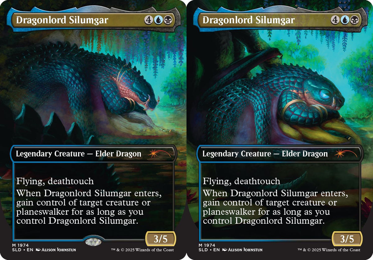 (英)【Foil】龍王シルムガル / Dragonlord Silumgar【SLD】They Grow Up So Fast No.1974