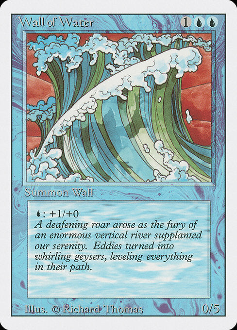(英)水の壁 / Wall of Water【3ED】 No.091