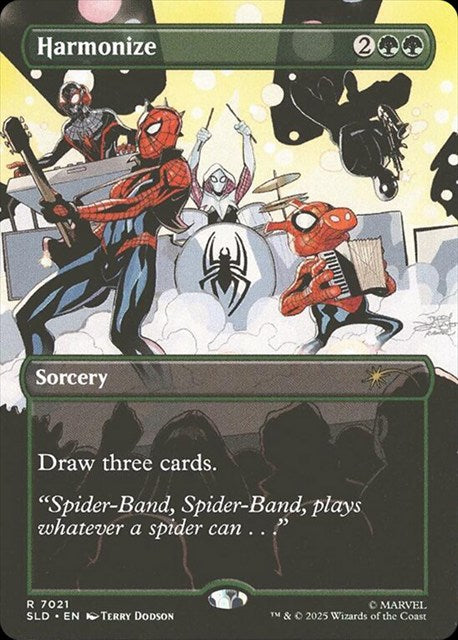 (英)調和 / Harmonize【SLD】 Secret Lair x Marvel's Spider-Man Superdrop No.7021