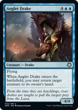 (英)釣りドレイク / Angler Drake【GN3】 No.022