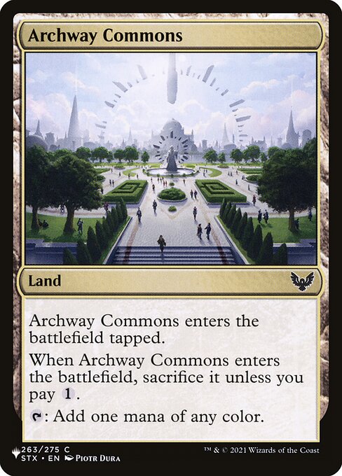 (英)アーチ道の公共地 / Archway Commons【STX】 PWシンボル付き再販 No.263