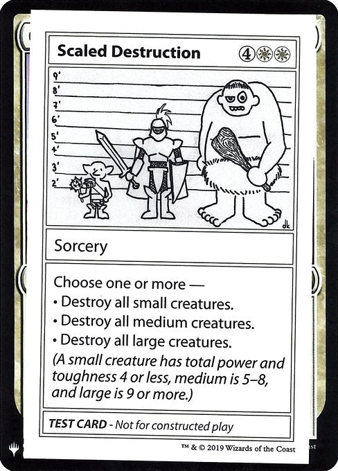 (英)Scaled Destruction【MB1-TEST】 No.012