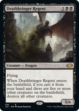 (英)死致の執政 / Deathbringer Regent【J22】 No.396
