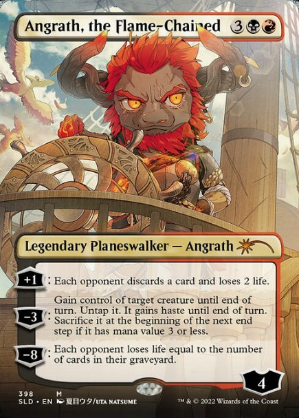 (英)炎鎖のアングラス / Angrath, the Flame-Chained【SLD】 Li'l Walkers No.398