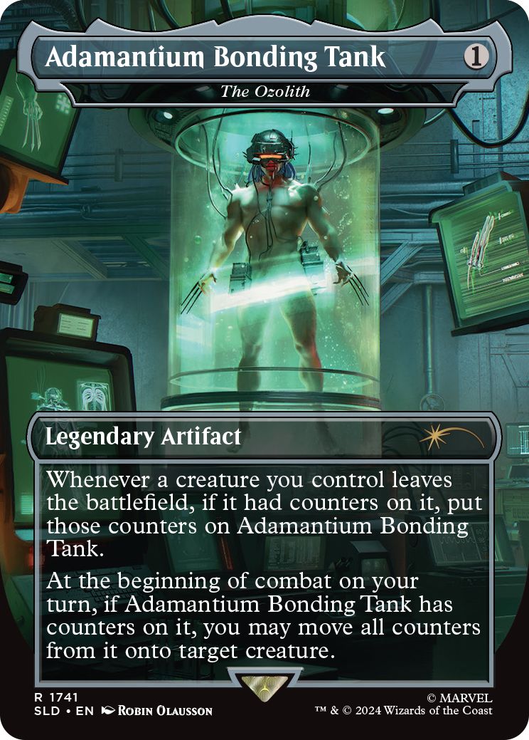 (英)【Foil】Adamantium Bonding Tank[オゾリス / The Ozolith]【SLD】Secret Lair x Marvel's Wolverine No.1741