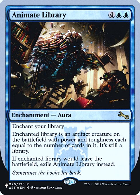 (英)【Foil】Animate Library【UNF-LST】 No.011