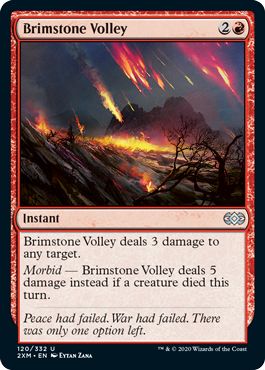 (英)硫黄の流弾 / Brimstone Volley【2XM】 No.120