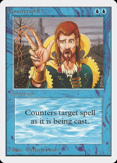 (英)対抗呪文 / Counterspell【2ED】 No.055